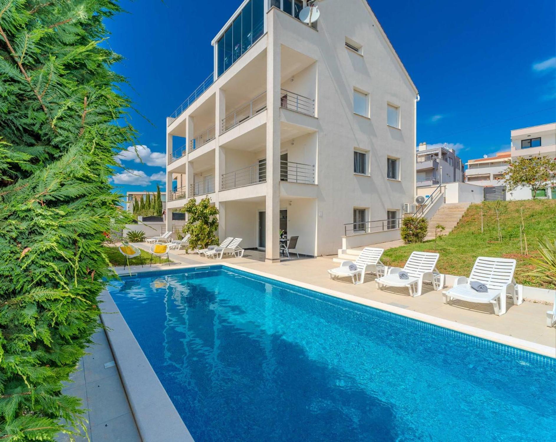 Apartment Deluxe Villa Carlotta Zadar Buitenkant foto