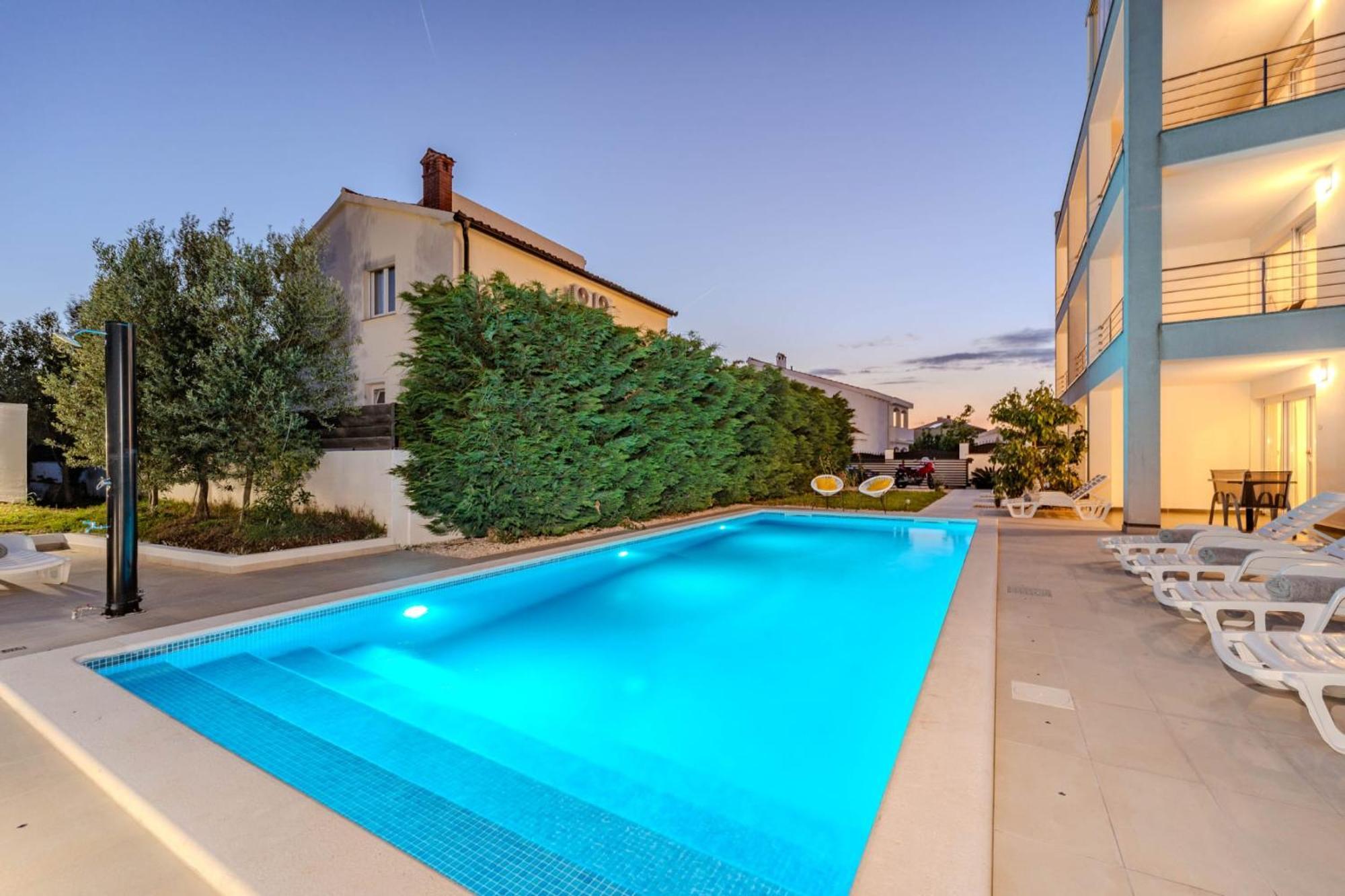 Apartment Deluxe Villa Carlotta Zadar Buitenkant foto