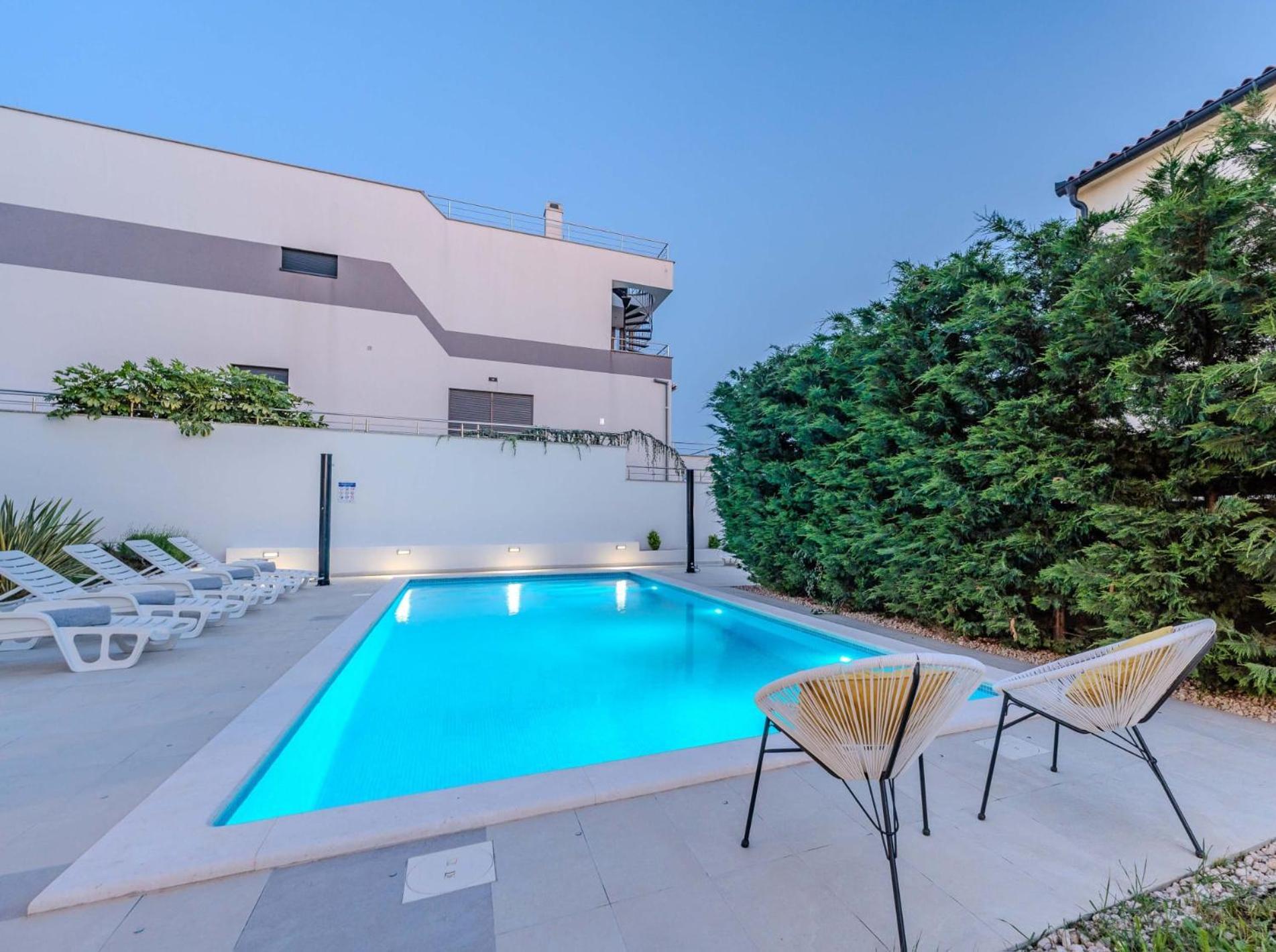 Apartment Deluxe Villa Carlotta Zadar Buitenkant foto