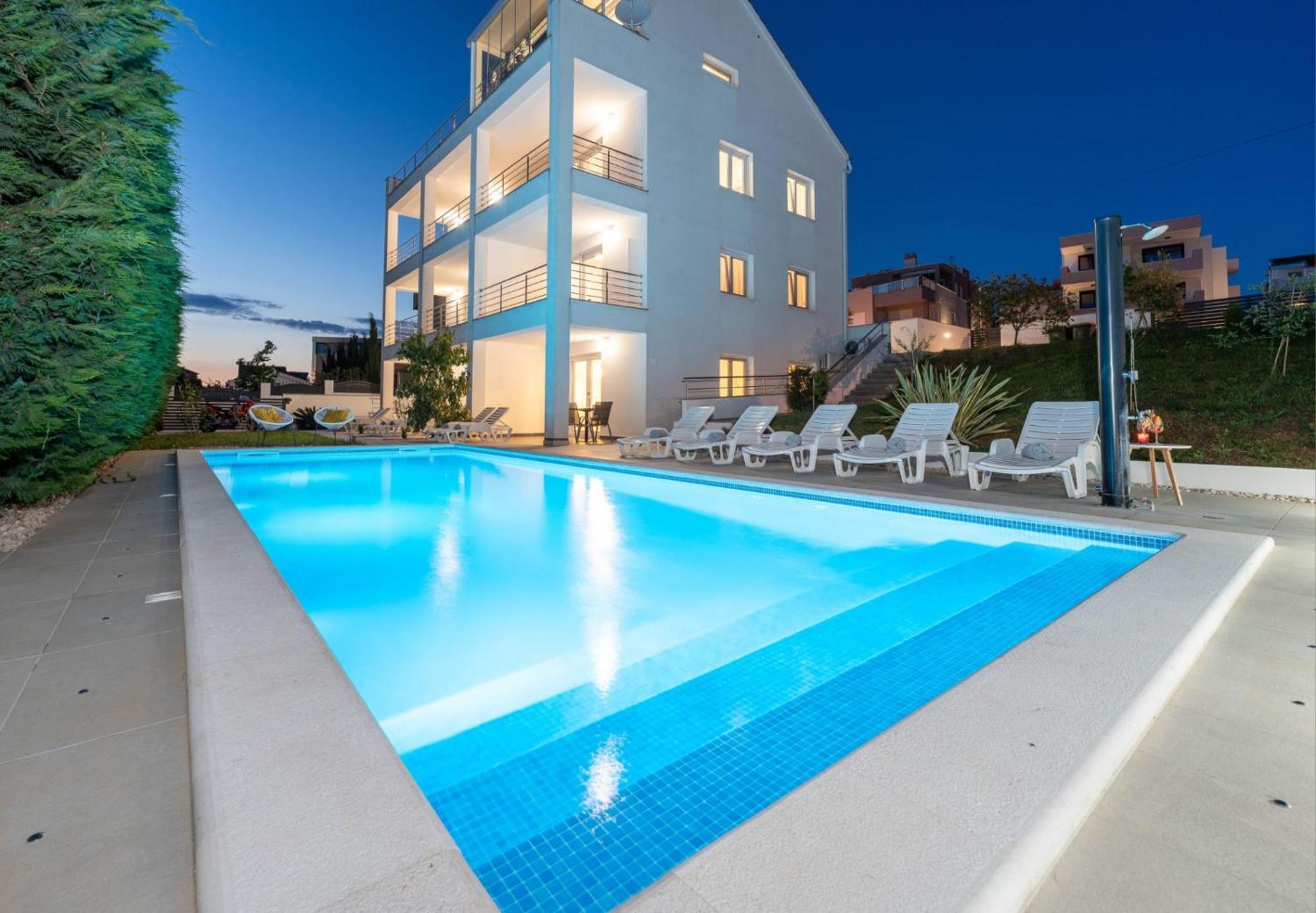 Apartment Deluxe Villa Carlotta Zadar Buitenkant foto